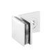 Winkelverbinder Wand/Glas 90°