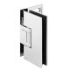 Pendeltürband mit einstellbarer Nulllage und Langloch Wand/Glas 90°