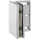 Winkelverbinder 90 mm x 50 mm Wand/Glas 90° mit Langloch